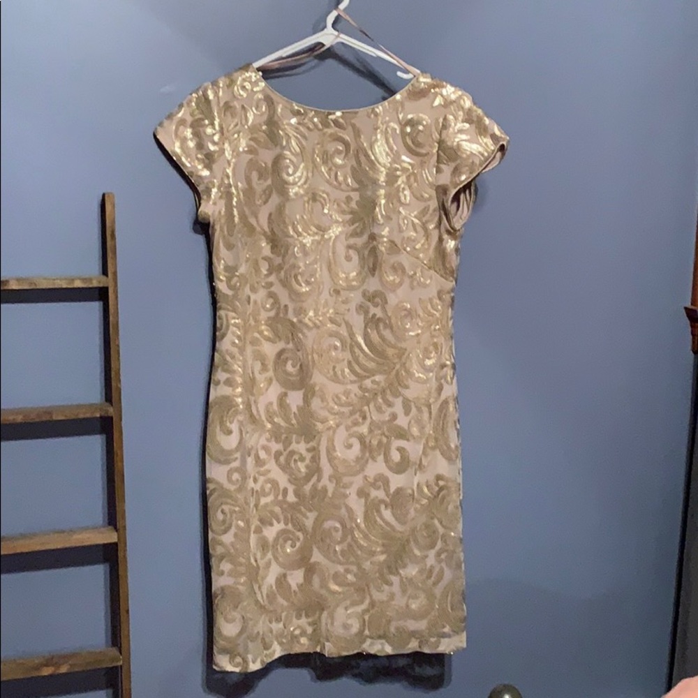Gold Dreas Dress Barn. NWOT